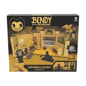 Image of K'NEX Collector Bendy and the Ink Machine Recording Studio Scene Set