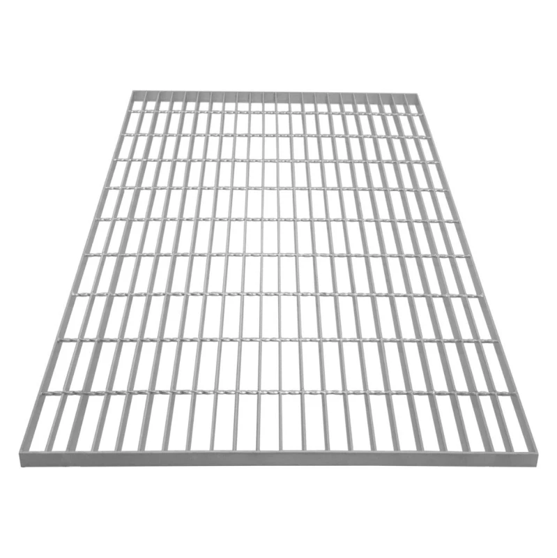 Image of MonsterShop Galvanised Grating Floor Forge Walkway Mesh Panel Grid Drainage 100Cm X 80Cm X 3Cm