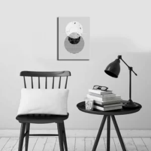 Image of 2838CIZC-06 Multicolor Decorative Canvas Painting