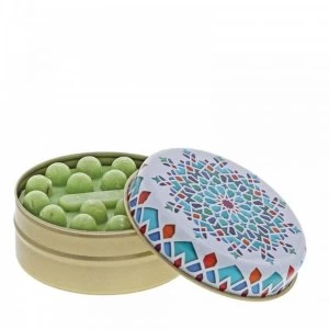 Image of Blue Diamonds on White with Olive Soap