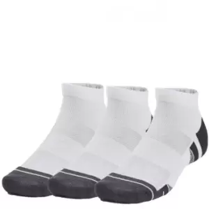 Image of Under Armour Performance Tech 3pk Low - White
