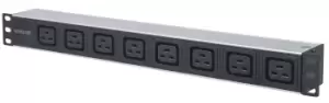 Image of Intellinet 19" 1U Rackmount 8-Output C19 Power Distribution Unit...