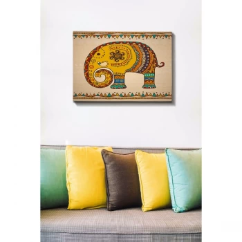 Image of Kanvas Tablo (50 x 70) - 204 Multicolor Decorative Canvas Painting