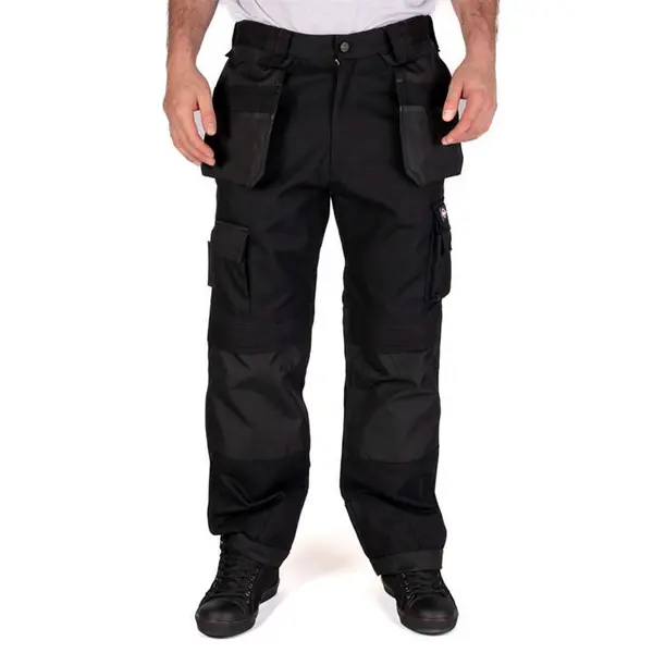Image of Lee Cooper Workwear Holster Pocket Trouser Mens - Black 32 R