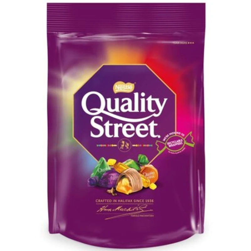 Image of Nestle Quality Street Chocolates Pouch Bag 357g