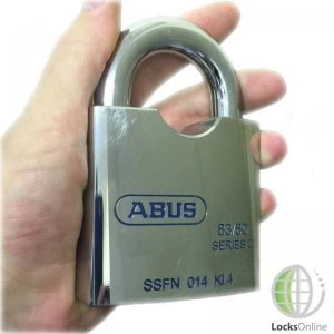 Image of ABUS 80mm Hardened Steel Open Shackle Padlock