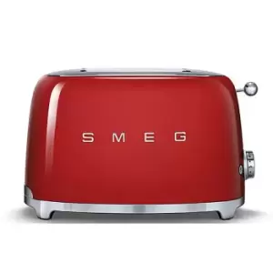 Image of SMEG 50s Retro Style TSF01RDUK 2 Slice Toaster