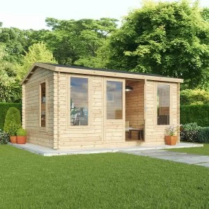 Image of Mercia 34mm Single Glazed Home Office Director - 4.5mx3.5m