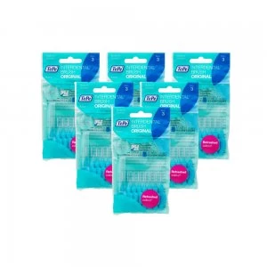 Image of Tepe 0.6mm Blue Interdental Brushes 6Pcs