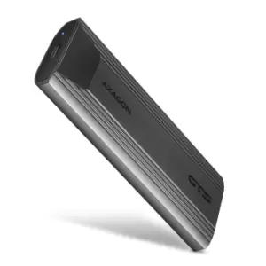 Image of Axagon EEM2-GTSA storage drive enclosure SSD enclosure Grey M.2