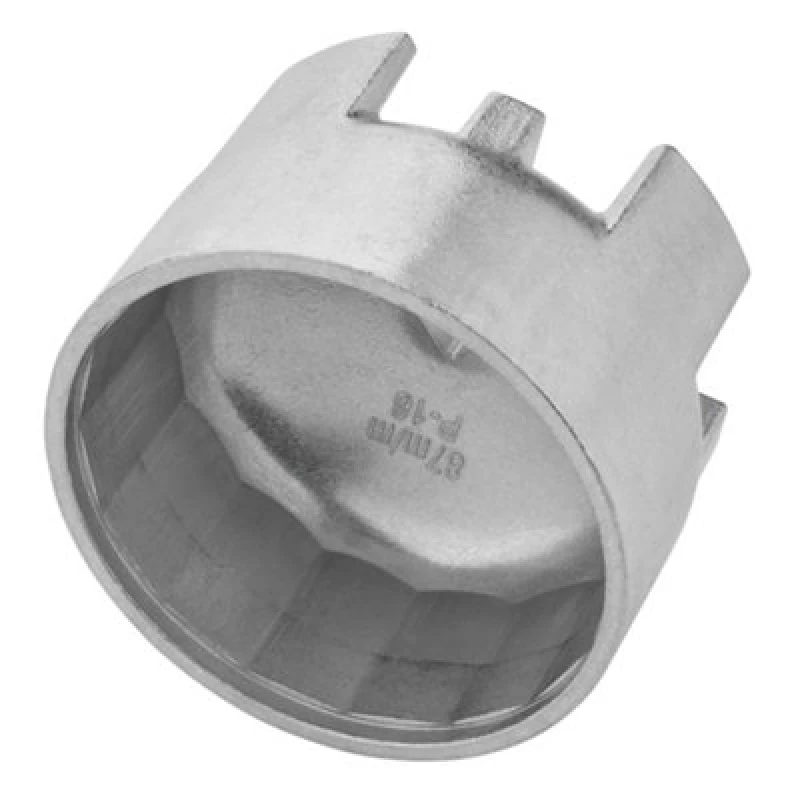 Image of Draper 1/2" Drive 16 Flute Oil Filter Wrench Socket 1/2" 87mm
