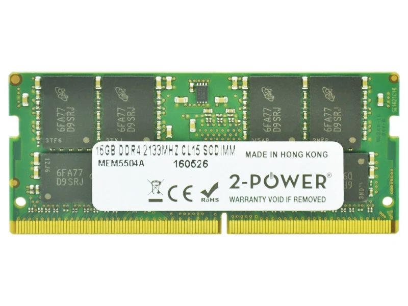 Image of 2-Power 16GB DDR4 2133MHZ CL15 SoDIMM Memory