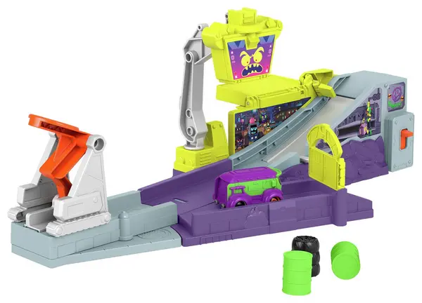 Image of Batwheels DC: Legion of Zoom Launching HQ Playset