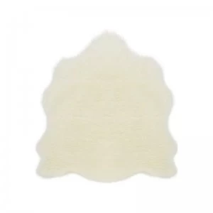 Image of Faux Fur Sheepskin Quad Rug