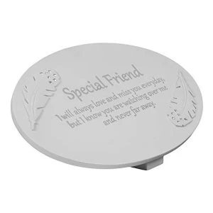 Image of Thoughts of You Resin Memorial Plaque - Special Friend