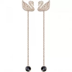 Image of Swarovski Iconic Swan Earrings