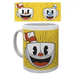 Image of Cuphead Faces Mug