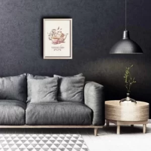 Image of KCT-009 Multicolor Decorative Framed MDF Painting