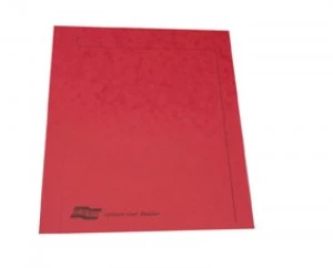 Image of Europa Squarecut Folder Foolscap - Red - Pack of 50