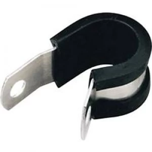Image of Fastener chloropene protection Silver Black H