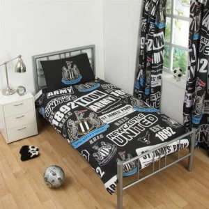 Image of Team Football Single Duvet Set - Newcastle