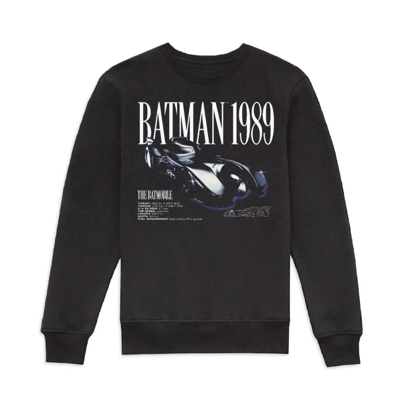 Image of BATMAN Batmobile Sweatshirt - Black - XXL