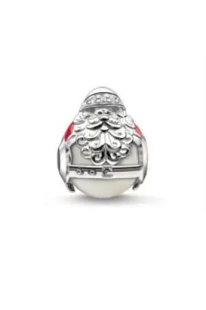 Image of Ladies Thomas Sabo Sterling Silver Karma Beads Santa Claus Bead K0185-149-27