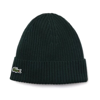 Image of Lacoste Lacoste Basic Beanie - Sinople YZP