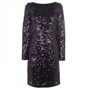 Image of Hugo Boss Kendis Sequin Dress Size L Women