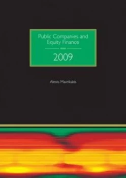 Image of Public Companies and Equity Finance by Alexis Mavrikakis Paperback