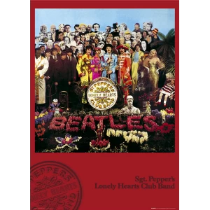 Image of The Beatles Sgt Pepper Maxi Poster