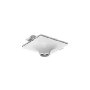 Image of Larissa Lighting - Larissa Senovo Gypsum Downlight Spot 1x GU10 Max 40W Pure White