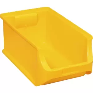 Image of Open fronted storage bin, LxWxH 355 x 205 x 150 mm, pack of 12, yellow