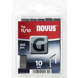 Image of Flat wire staple G 11/10 (600 St) 600 pc(s) Novus 102269901 Dimensions (L x W) 10 mm x 10.6 mm
