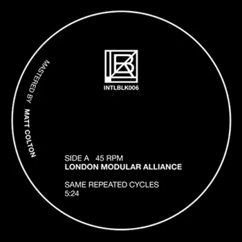 Image of London Modular Alliance - Intlblk006 Vinyl