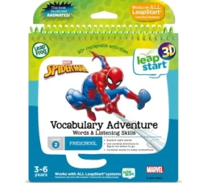 Image of LEAPFROG LeapStart Marvels Spider-Man Vocabulary Adventure Activity Book