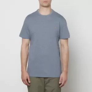 Image of Farah Mens Danny T-Shirt - Battleship Blue - M