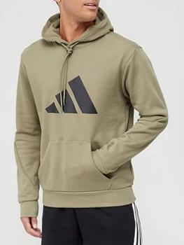 Image of adidas Future Icon Hoodie - Khaki Size M Men