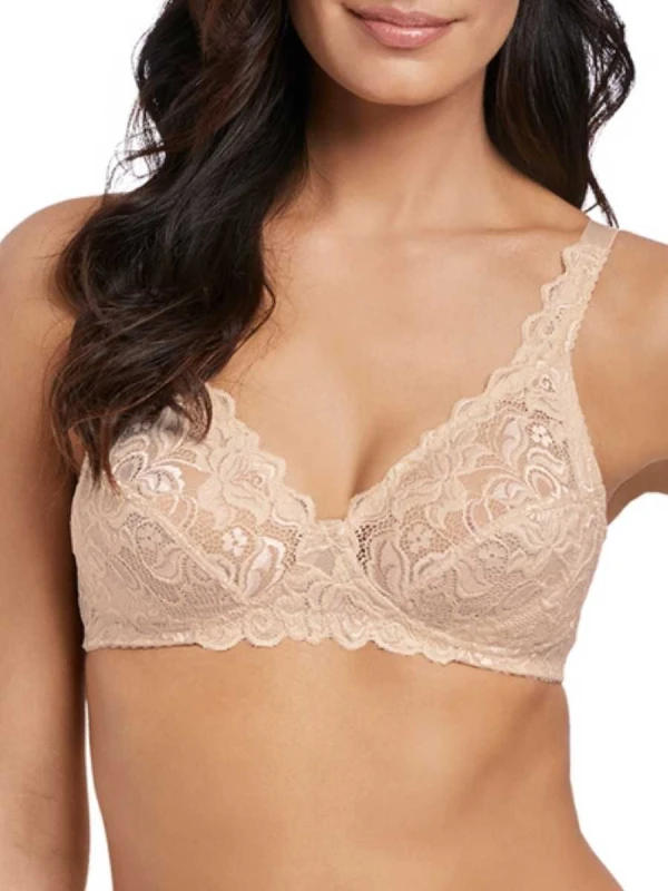 Image of Wacoal Womens non-wired bra Wacoal Eglantine Beige Female 100B
