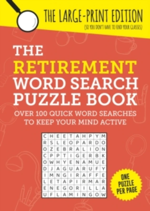 Image of The Retirement Word Search Puzzle Book : Over 100 Quick Word Searches to Keep Your Mind Active Paperback / softback