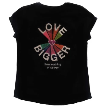 Image of U2 - Love Is Bigger Womens Large T-Shirt - Black