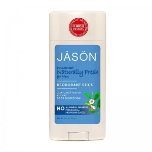 Image of Jason Naturally Fresh Unscented Deodorant Stick For Him 75g