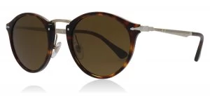 Image of Persol PO3166S Sunglasses Havana 24/57 Polarized 49mm