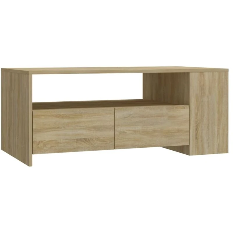 Image of VIDAXL Coffee Table Sonoma Oak 102x55x42cm Engineered Wood Vidaxl 8720286963746