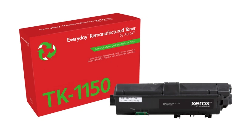 Image of Xerox Everyday Black Remanufactured Toner by Xerox compatible with Kyocera TK-1150, Standard capacity 006R04794