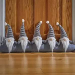 Image of Smart Garden Gonks Christmas Draught Excluder - Grey