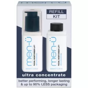 Image of men-u Facial Moisturiser Lift Refill Kit 2 x 100ml