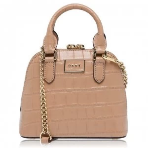 Image of DKNY Steffy Crocodile Dom Cross Body - SandCastle 7SC
