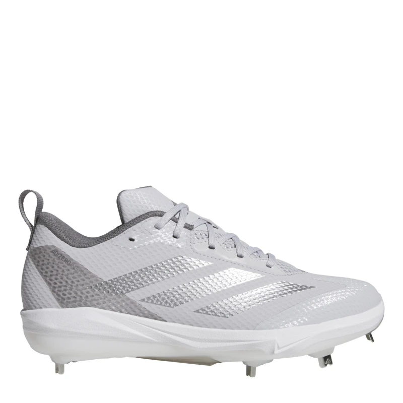 Image of adidas Womens Instinct 2.0 Track Running Spikes Team Light Grey female 4 (36.7)