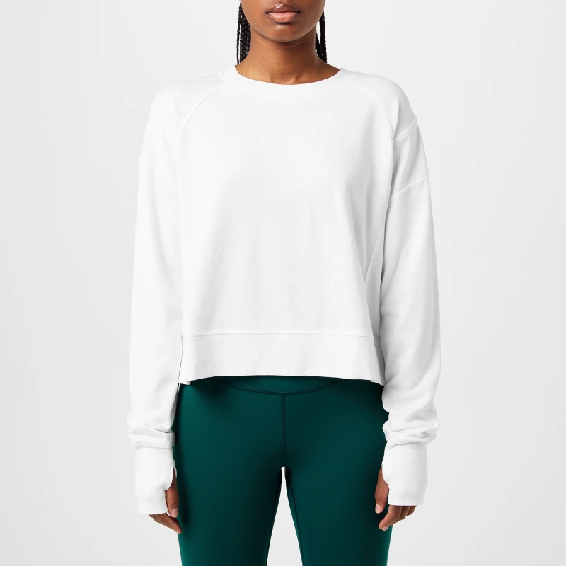 Image of Sweaty Betty Cropped Sweatshirt Lily female 14 (L)